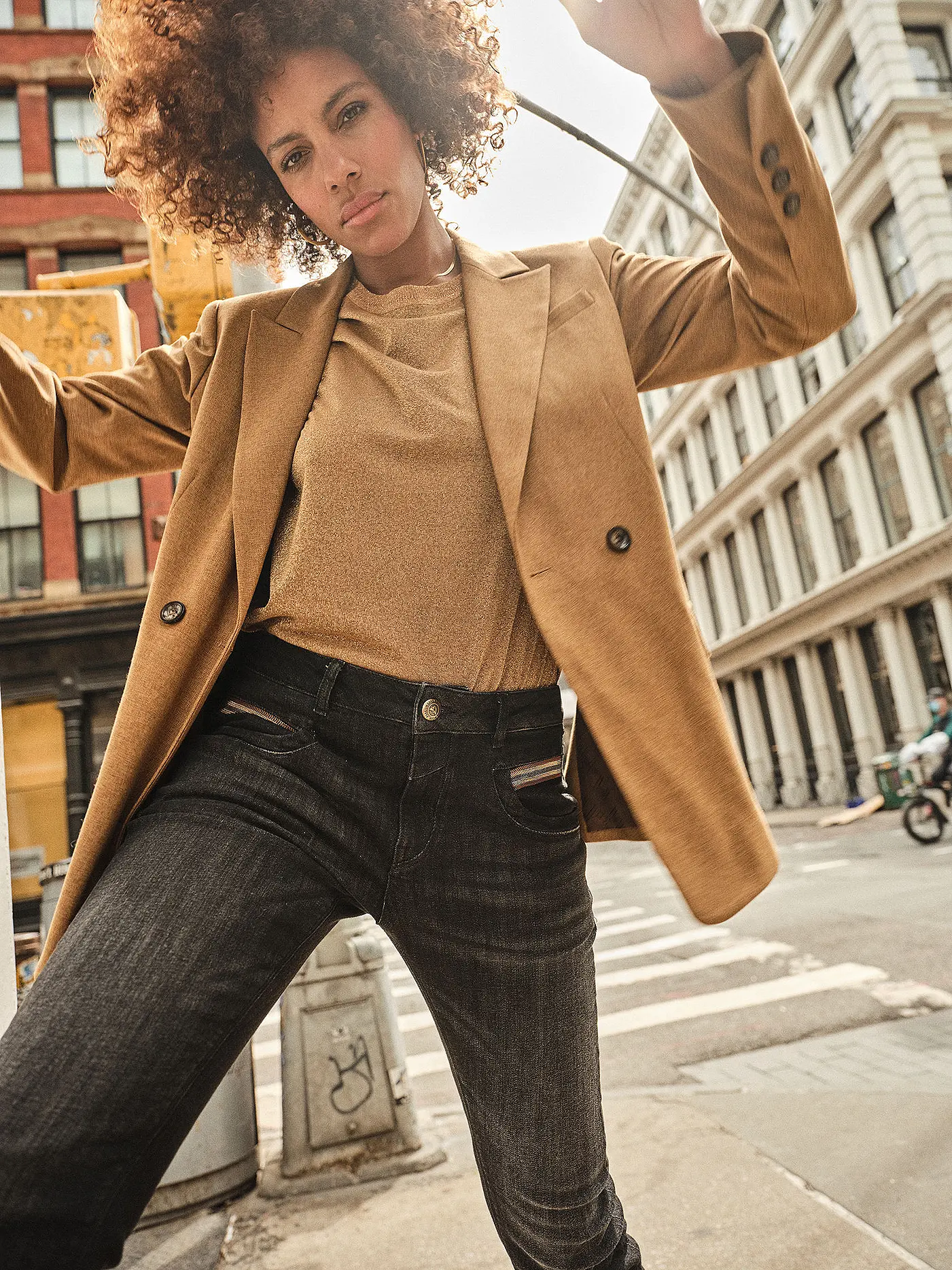 MOS MOSH | T-Shirt MMKIT SS | camel